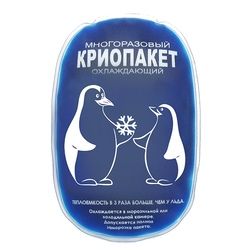 Гелевый криопакет 13х8 см Дельта-терм купить в OrtoMir24