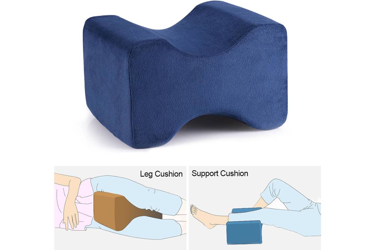 Подушка под колено Knie Kissen Hilberd для комфортного сна на боку. купить в OrtoMir24