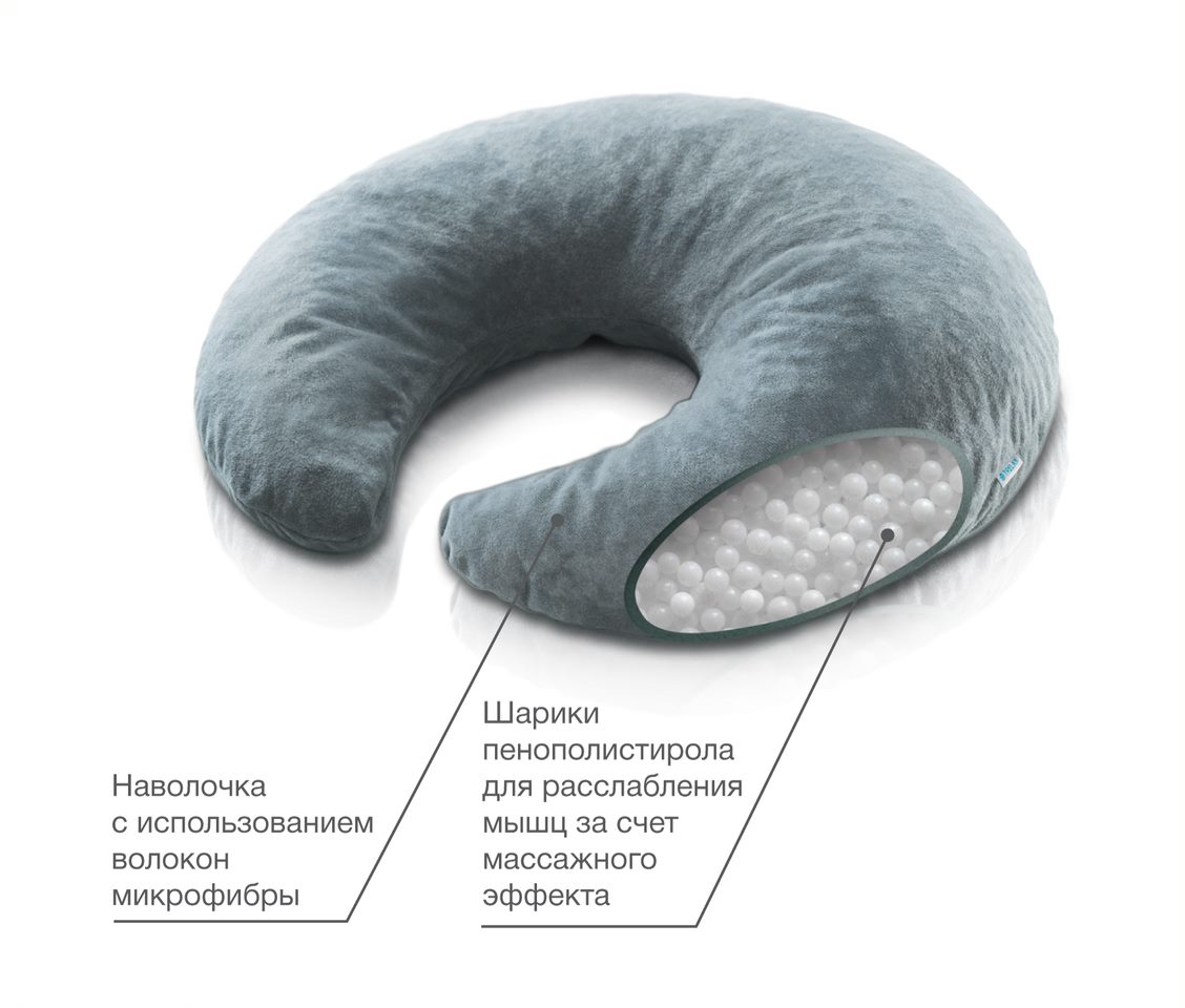 Подушка-воротник для путешествий Diva П08 Трелакс ортопедическая купить в OrtoMir24