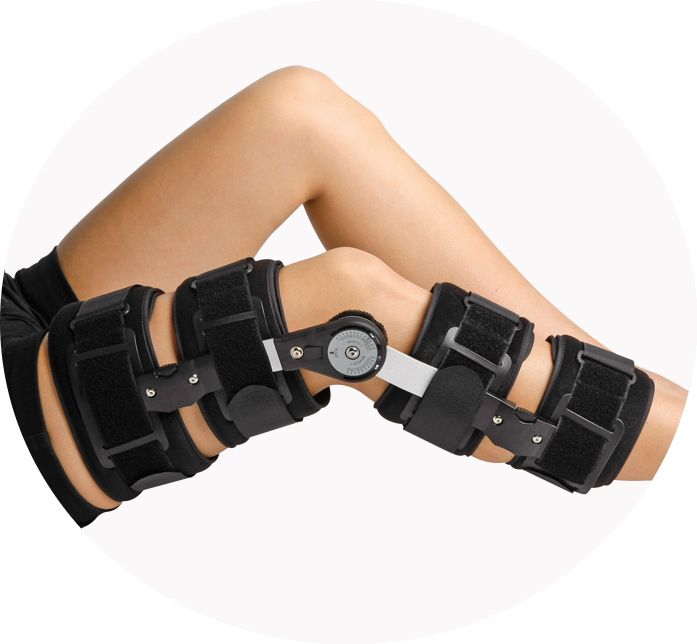 Ортез на коленный сустав 8066 Otto Bock, сильная фиксация купить в OrtoMir24
