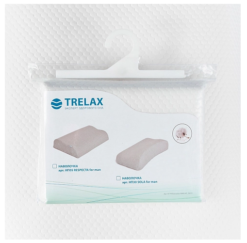 Наволочка для Respecta for man НП05, Белая Trelax купить в OrtoMir24